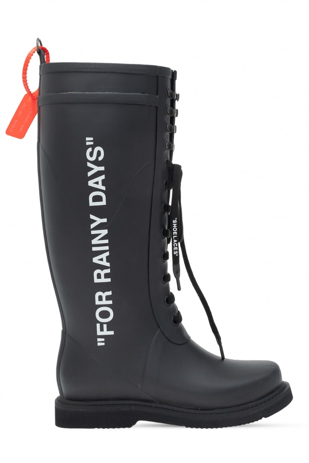 Ralph lauren black rain on sale boots